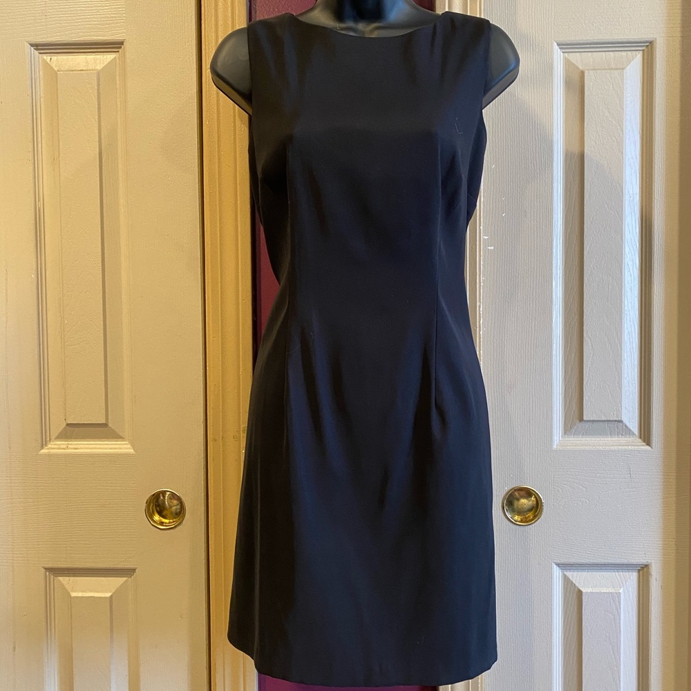 Alyx High Neck Black Dress